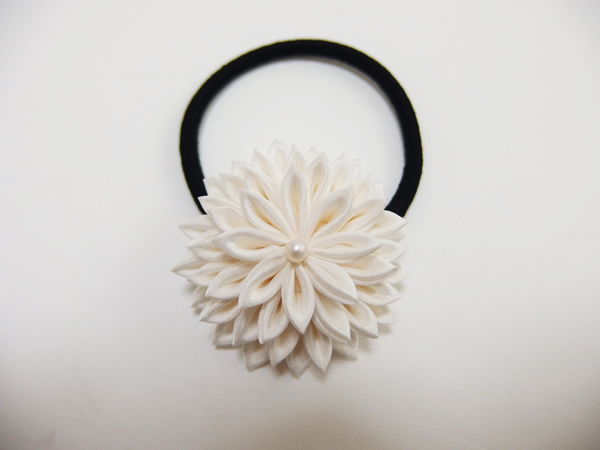 あわせ菊（ヘアゴム）
