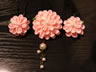Uピン型かんざし「万寿菊 -まんじゅぎく-」